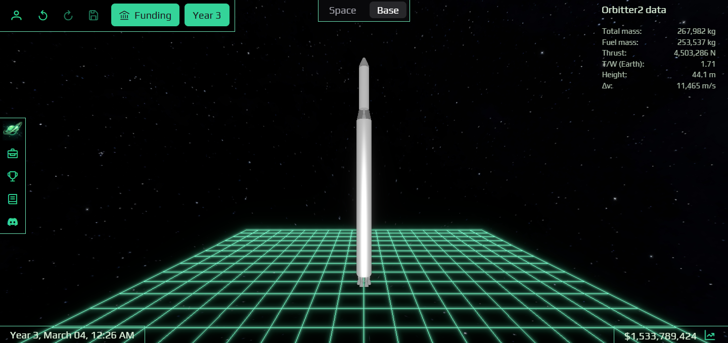 Base 3D view